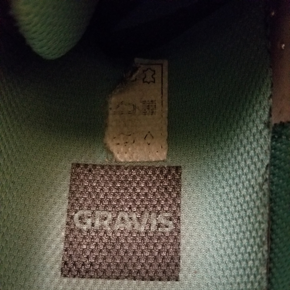 GRAVIS Women's Black & Teal Skater Shoes (Size 8) - Picture 11 of 14
